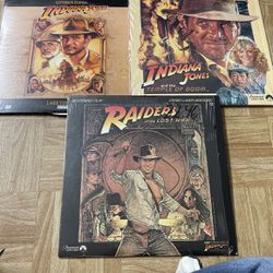 Indiana Jones Vynl Records (Make Me An Offer)