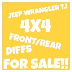 JEEP WRANGLER TJ DIFFS