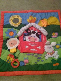 Infants tummy time mat