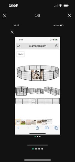 16 PANEL 40”TALL HEAVY DUTY DOG PLAYPEN NEW