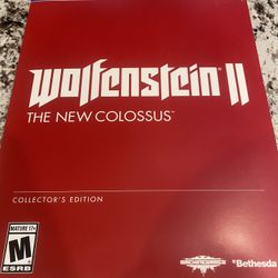 Wolfenstein Collectors Edition PS4 Game