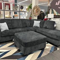 Ashley Sectional Sofa Couch 