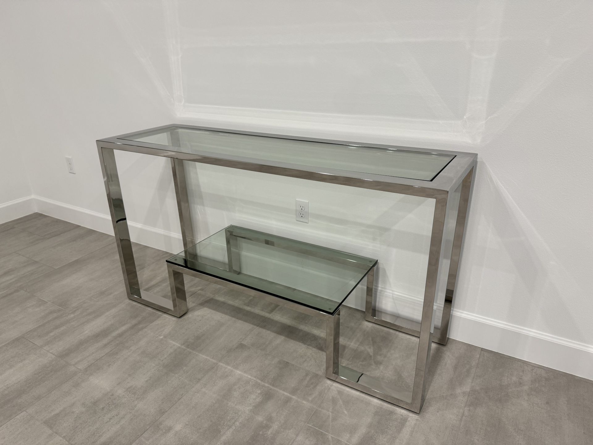 Z Gallerie Duplicity Console Table