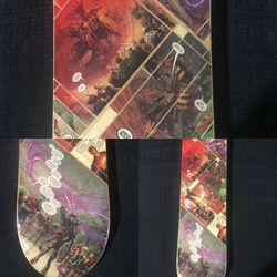 One of a kind custom Guardians of the Galaxy 8” skateboard