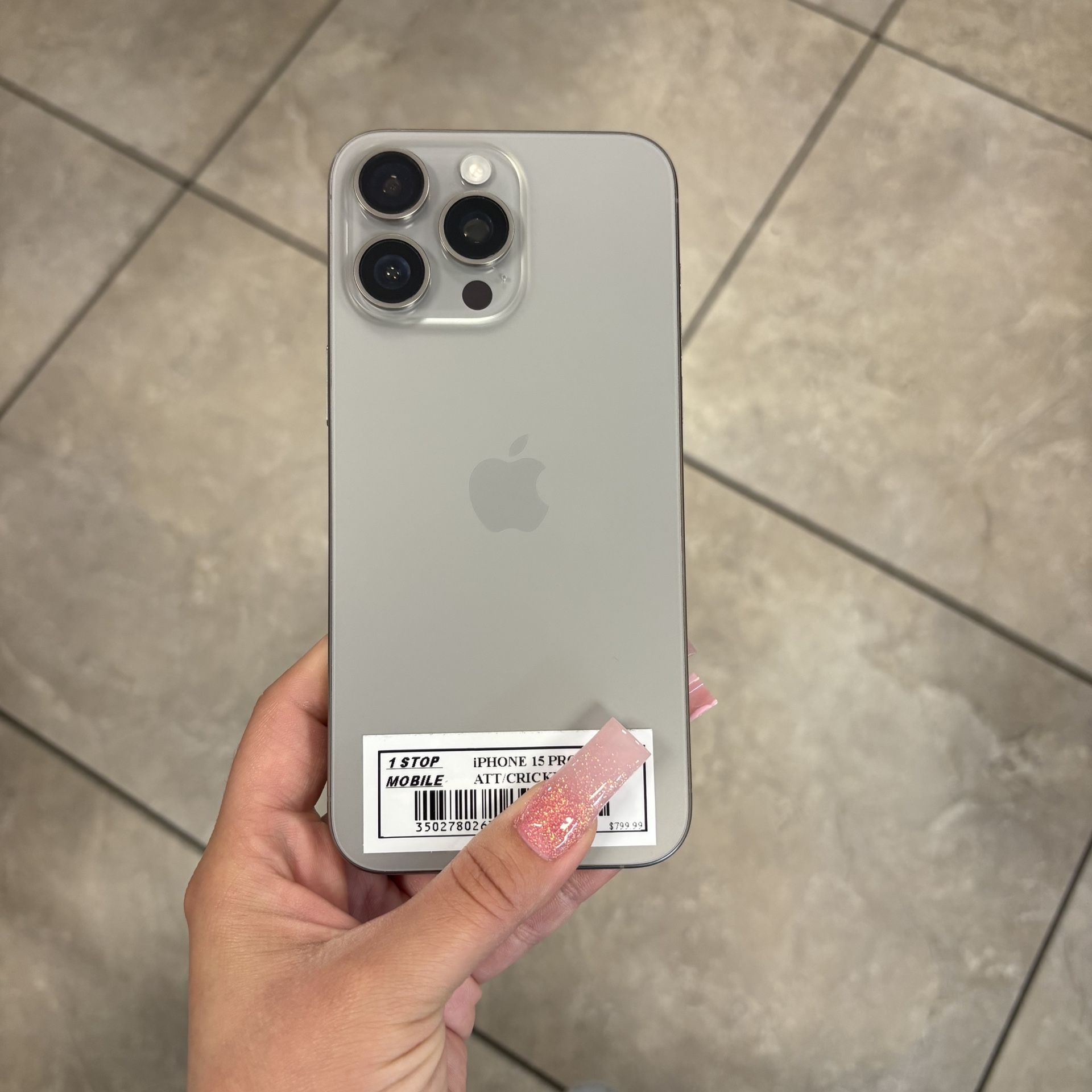 iPHONE 15 PRO MAX ATT/CRICKET