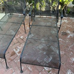 Metal Lounge Chairs