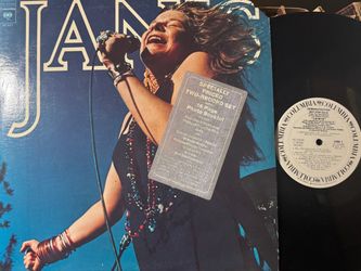 Janis Joplin white label promo in mono excellent condition in