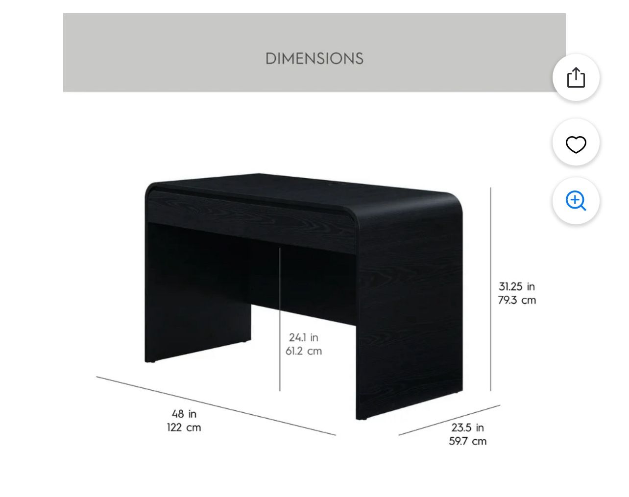 Large Desk minor Damage