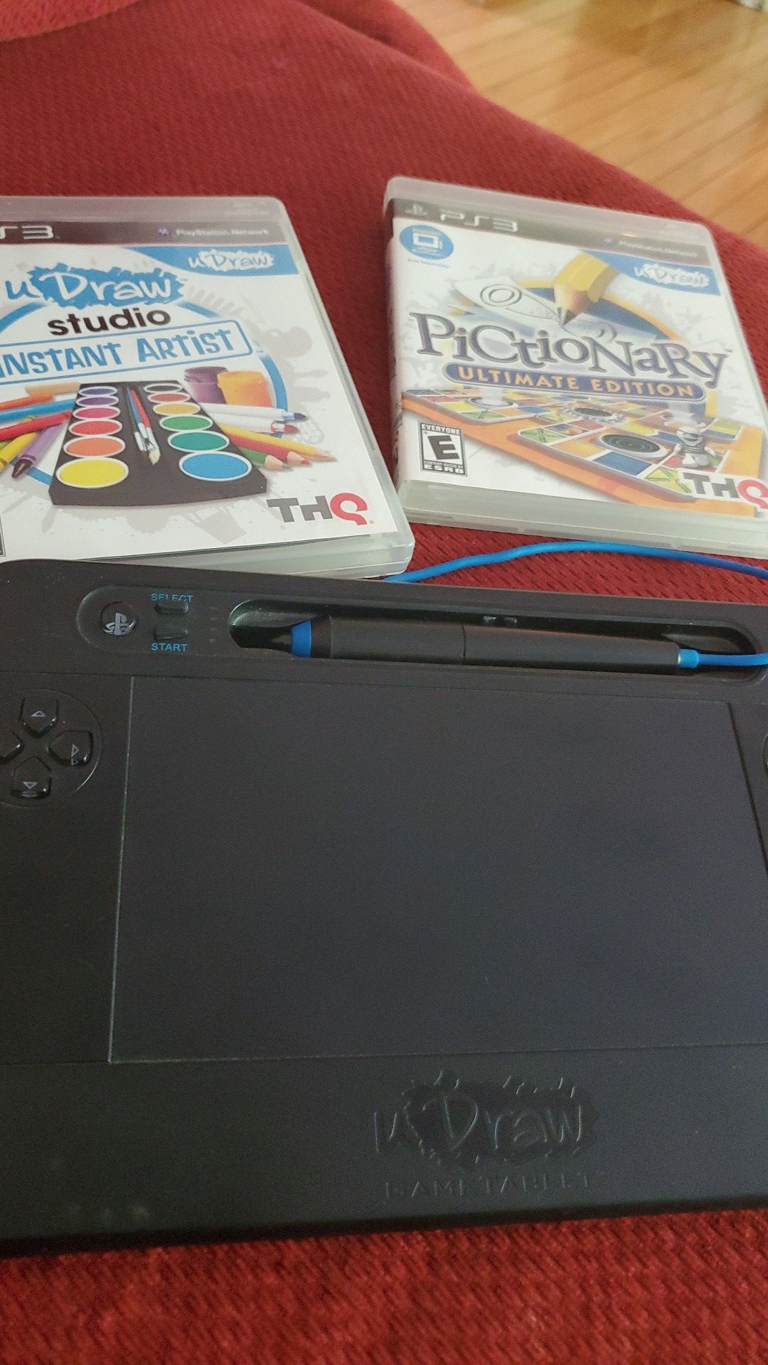 Pictonary ps3 tablet and games