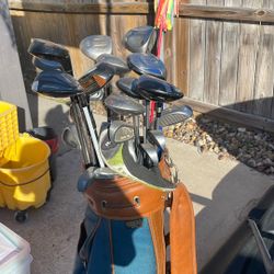 Golf Clubs And Bag ready To Play
