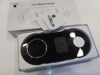 D301 3-in-1 Wireless Charging Pad