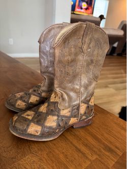 Boys roper boots