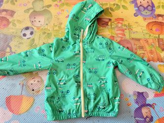Toddler Windbreaker  ( Bus Print )