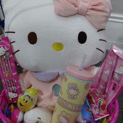 Big Hello Kitty Easter Basket