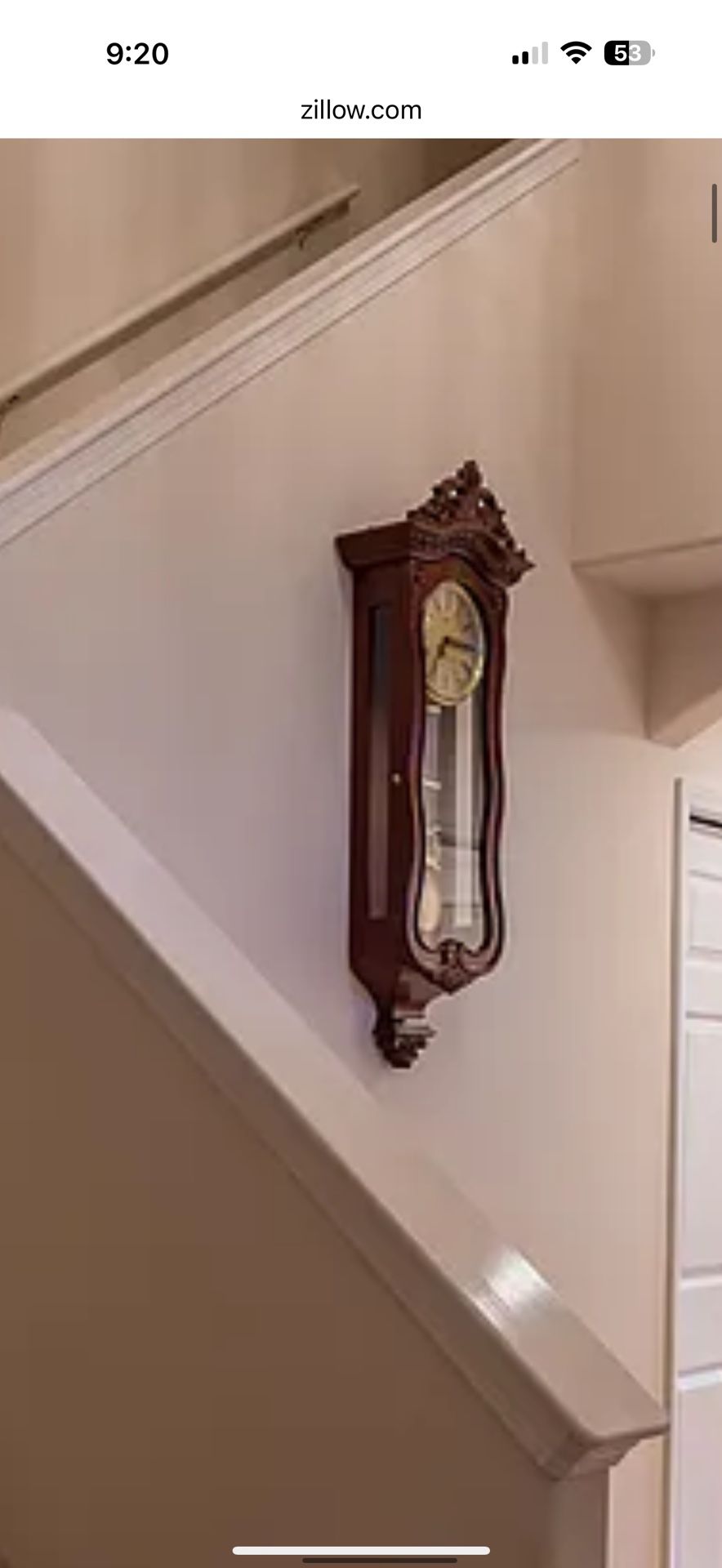 Modern ‘Grandfather’ Wall Clock