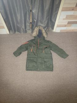 A Winter Coat Green