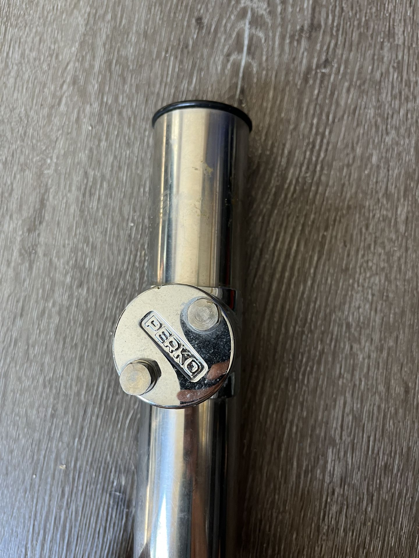 Perko Fishing Rod Holders 65° Angled Flush Mount stainless steel Pack of 2