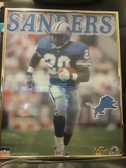 Barry Sanders Poster
