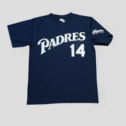 San Diego Padres Mark Kotsay navy blue vintage baseball jersey Size XL