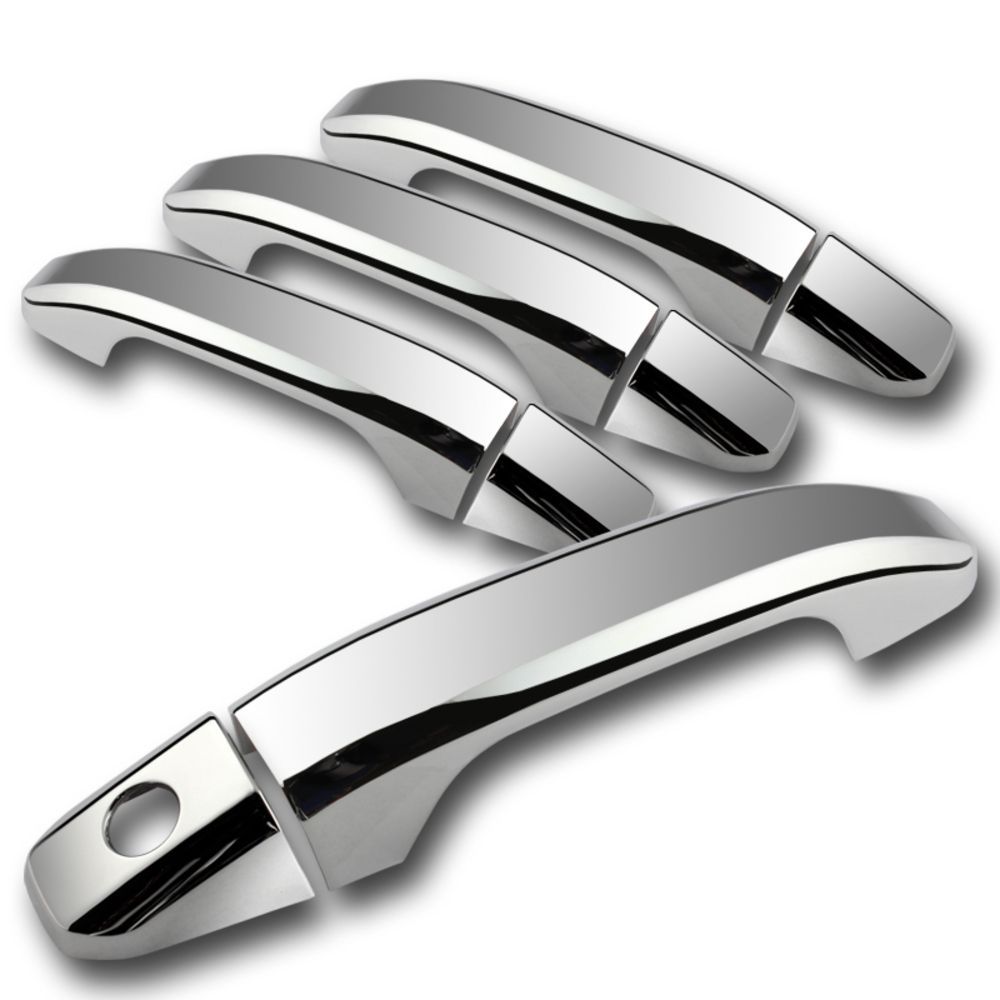 For 2015-2020 GMC Sierra Yukon/Yukon XL Mirror Chrome Door Handle Cover Cap Kit -(2-DHC-1201-5