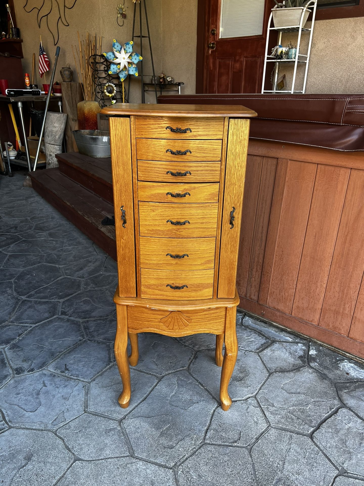 Jewelry Organizer Cabinet