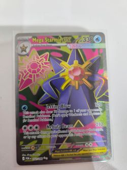 Pokemon TCG Mega Starmie ex Full Illustration 102/88
