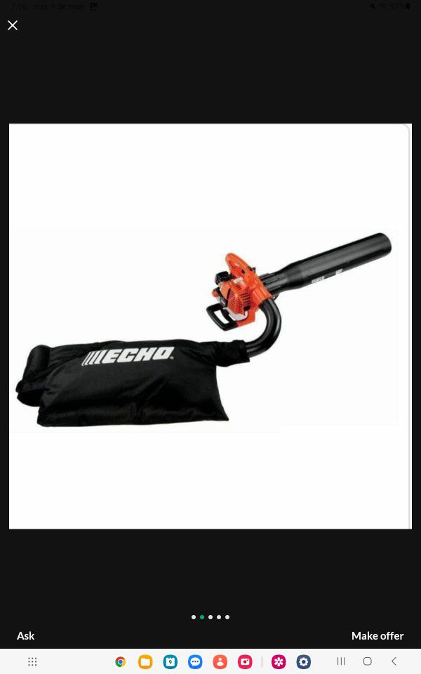 Echo 2 Cycle Leaf Blower (Gasoline)$220 Firm Price 