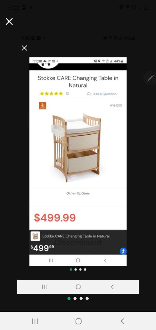 Stokke Changing Table Convertible Desk