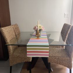 Dining Glass Table 