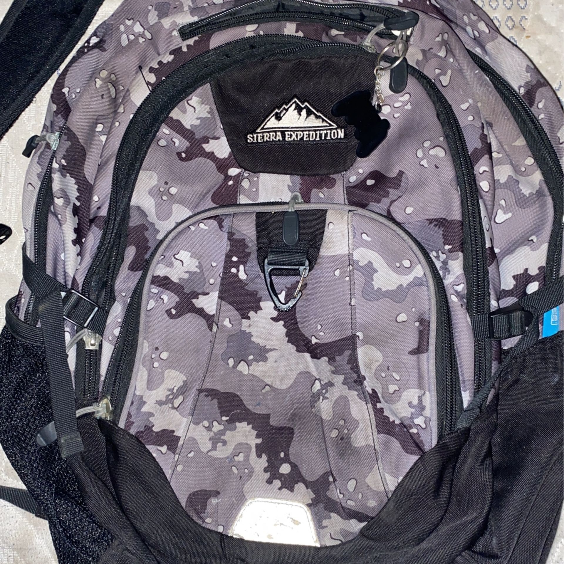 Backpack Has Been Used Free Keychain