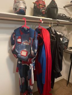Superhero Halloween Costume Lot for men