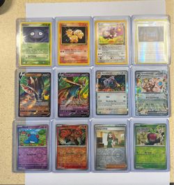 Pokemon Card Lot 12 Cards V ex Vintage WOTC Base 2 Holo Rare Zacian Zamazenta