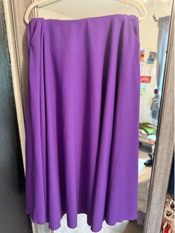 Purple Circle Skirt – Size Small