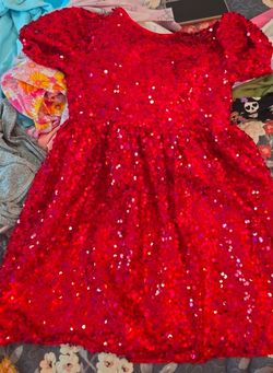 Girls sz 8 sequin dress