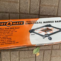  ADJUSTABLE UNIVERSAL MOBILE BASE