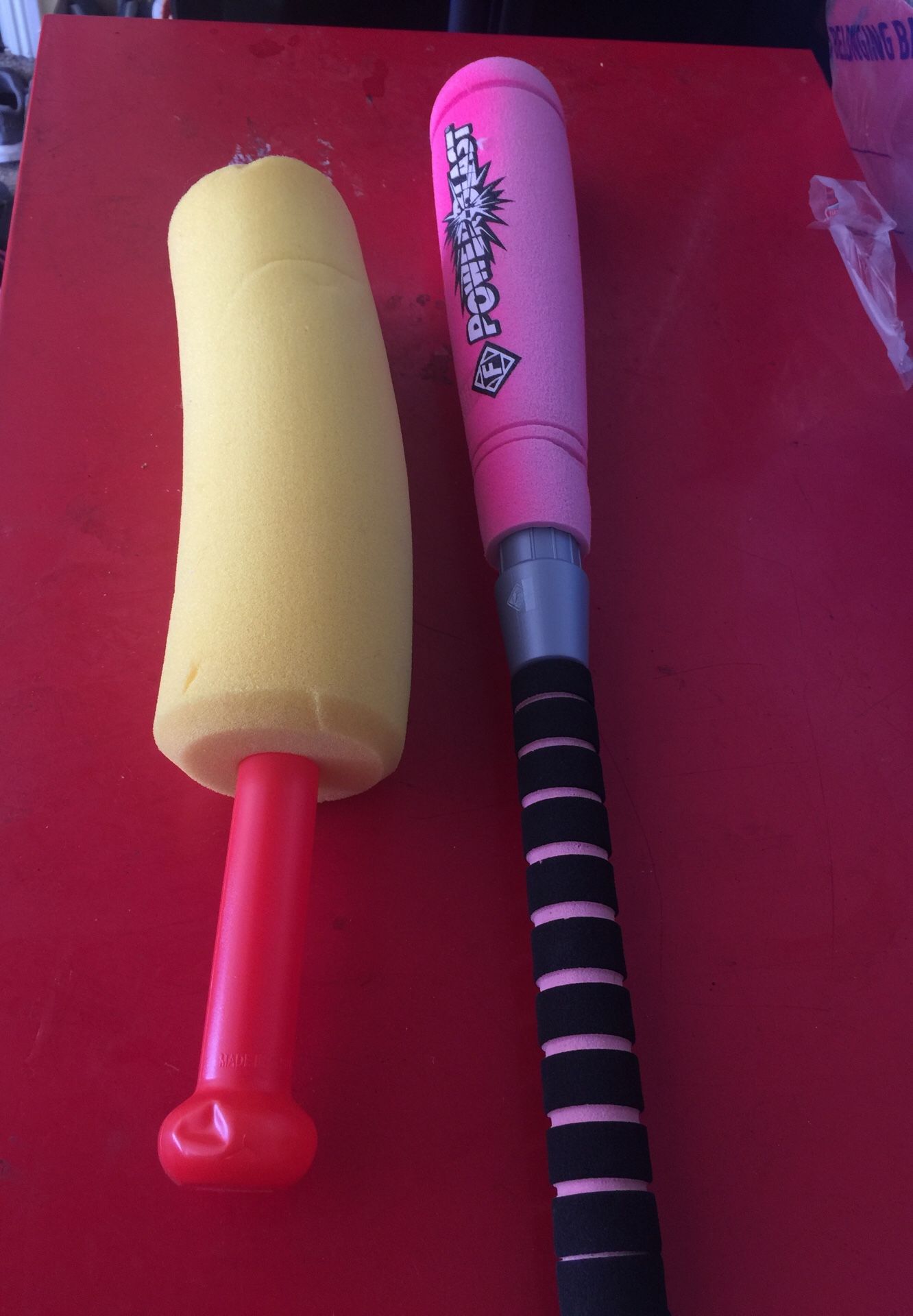 Foam baseball bats (2)