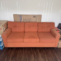 Sofa Bed Cama - 3 Seats - Used Without Mattress