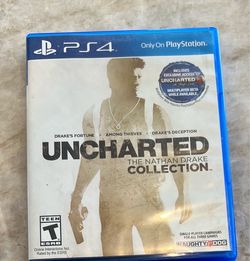 Uncharted Nathan Drake Collection PS4 - Tested Working