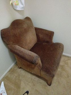 Vintage cheeta style leopard couch sofa