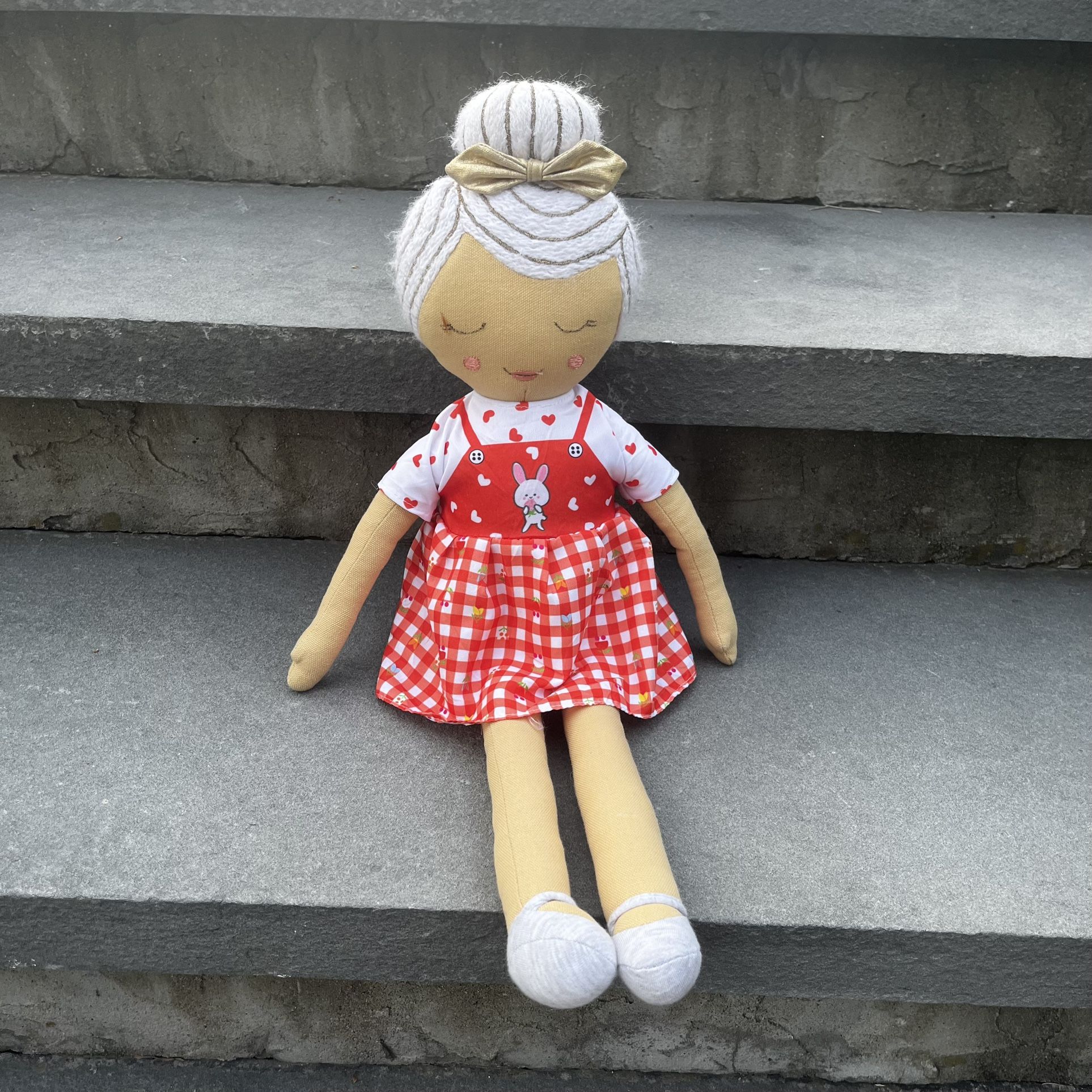 Target Pillowfort Ballerina Doll plush large decorative pillow plush toy, 21” tall
