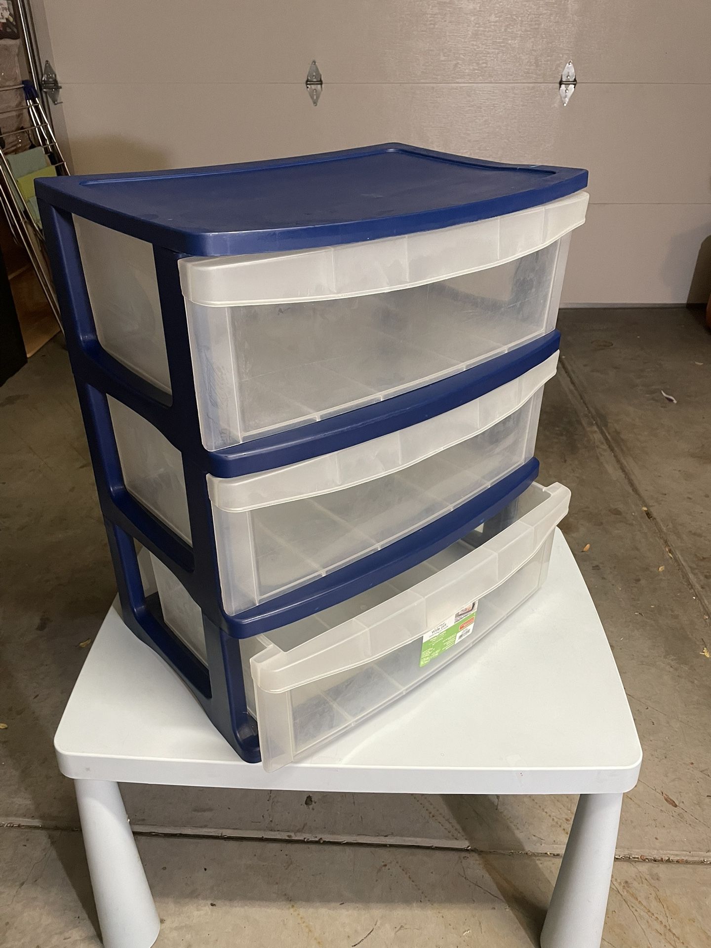 Plastic 3 Drawer