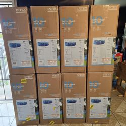 INTEX 10ft x 30in Swimming Pool With Pump And Filter Included 