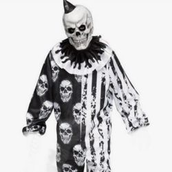Skeleton Clown Costume