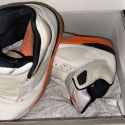 Air Jordan 5 Retro Orange Blaze 10.5 (No laces) 