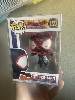Miles Morales Spider Man Signed Funko Pop