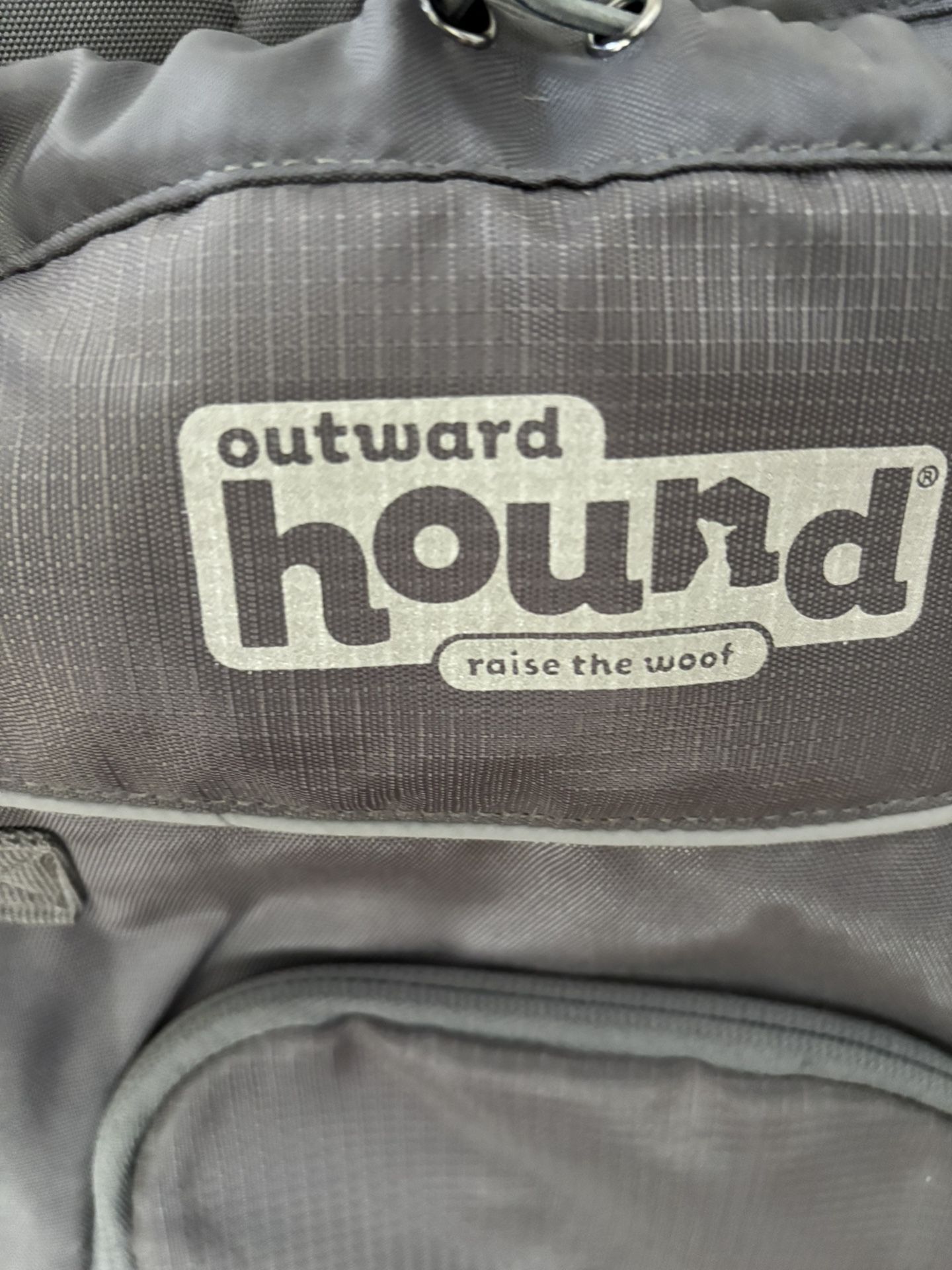 Small Dog Backpack Grey