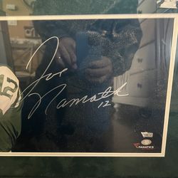 Joe Namath Signed Photograph