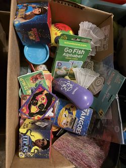 Box Of Misc Kids Toys