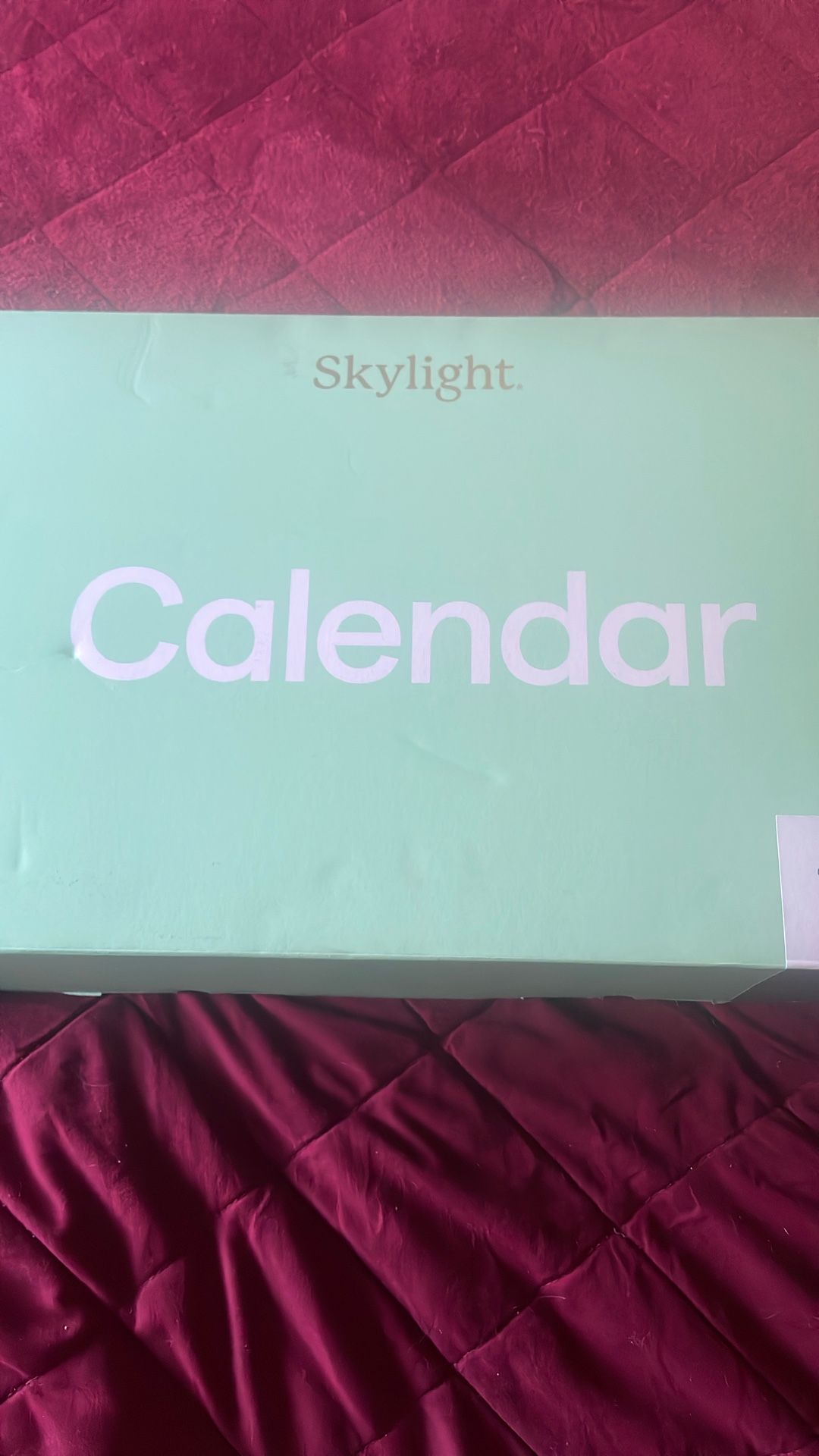 Skylight Frame: Digital Calendar