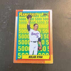Collectible Nolan Ryan /tops 1990